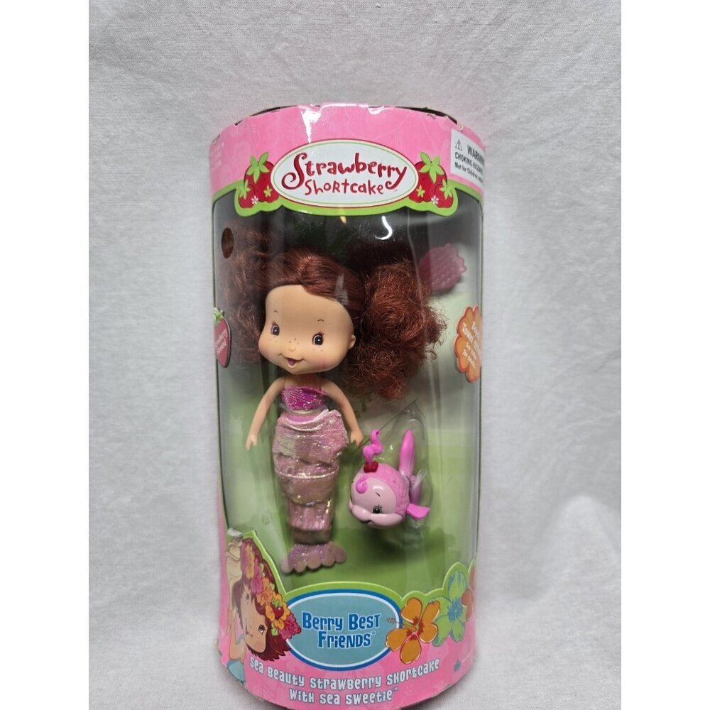 Mermaid STRAWBERRY SHORTCAKE SEA BEAUTY & Pet SEA SWEETIE Bandai 2004